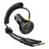 Baseus Circular Car Charger with USB-C / Lightning Cable, 60W, 3A, 1 x USB-A - 1 x USB-C, Black